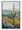 Stampa su Tela Laccata con Cornice Cactus 60x4x90 cm in Pino e Tela e Plastica