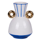Vaso con Manici 13x12x17 cm  in Porcellana VdE Tivoli 1996 Egeo