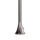 Doccia da Giardino ad Acqua Fredda in Acciaio Inox Soffione Rotondo Sined Luna TMP  