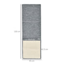 Set 2 Tiragraffi per Gatti 130x45 cm per Divano in Sisal e Poliestere Grigio