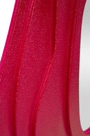 Specchio da Muro Dalia Fuxia 90x4x97 cm in MDF e Specchio Fucsia      