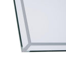 Specchio da Bagno con Illuminazione a LED e Interruttore Touch in Vetro e Alluminio 50x3x70 cm 