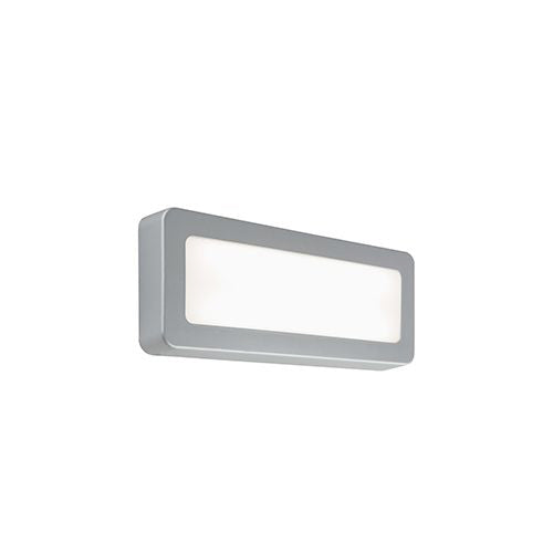 acquista Faretto Segnapassi a Semi Incasso da Esterno a LED Rettangolare Sovil Club Alluminio