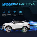Macchina Elettrica per Bambini 12V con Licenza Audi E-Tron Sportback Bianco
