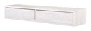 Mensola da Parete con 2 Cassetti 88,2x13,4x20 cm in Fibra di Legno Domino Rovere Imperiale