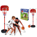 Basket Canestro Piantana Per Bambini Altezza Regolabile Fino 150 Cm Con Pallone