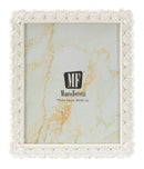 Cornice Hearty 25,3x1,8x30,5 cm in Resina e Vetro Argento      