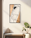 Pannello da Muro Strip Ferro e Wood 50x2x90 cm in Ferro e MDF Nero e Marrone      