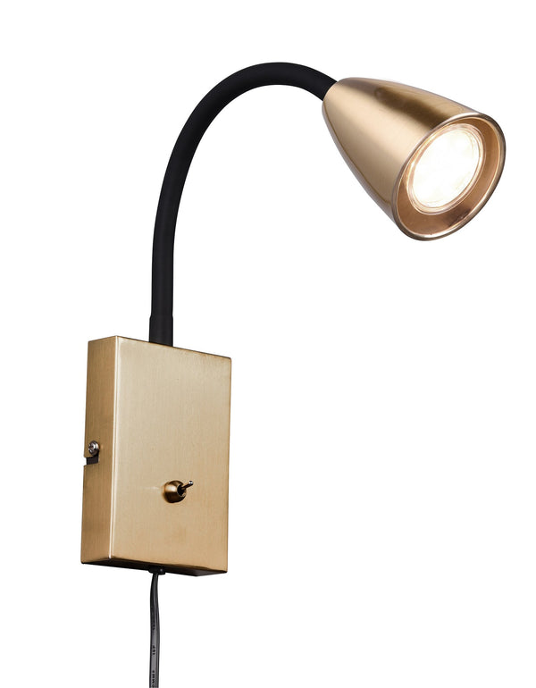 Applique da Interno Attacco GU10 in Metallo Ottone Opaco acquista