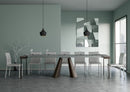 Consolle Allungabile 90-300x40x77 cm in Nobilitato Grigio