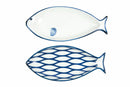 Set 2 Piattini in Porcellana 19 cm Villa d'Este Home Tivoli Open Fish
