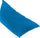 Poltrona a Sacco Pouf Sdraio in Acrilico Pomodone Milk Royal Blu