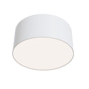 Plafoniera Ceiling & Wall in Alluminio e Plastica Zon Bianco