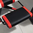 Sedia da Gaming Massaggiante in Similpelle in Similpelle  Nera e Rossa