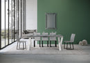 Consolle Allungabile 90-300x40x77 cm in Nobilitato Grigio