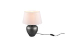 Lampada tavolo da Interno  E27 in Ceramica Nickel Anticato