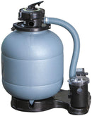 Piscina Ovale Fuori Terra 730x375xh132 cm in Acciaio e PVC Gre Capri