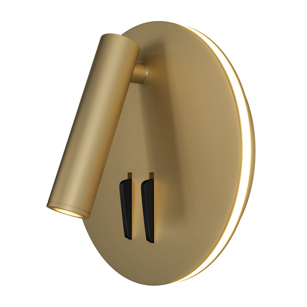 Lampada da parete Ceiling & Wall in Alluminio Ios 176 Opaco Oro acquista
