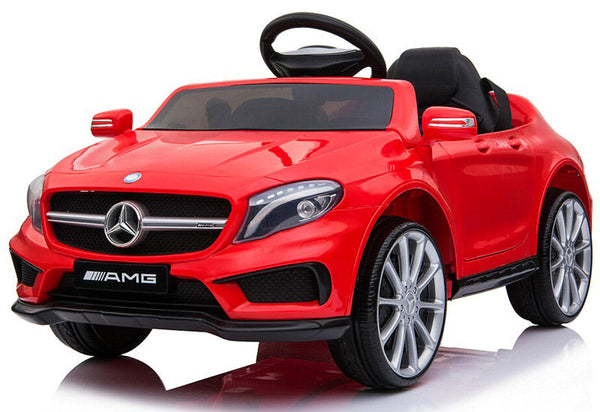 sconto Macchina Elettrica per Bambini 6V con Licenza Mercedes AMG GLA 45 Rossa