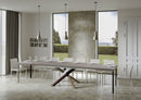 Tavolo Allungabile 180/440x90 cm Volantis Cashmere Gambe Multicolore 4/C      