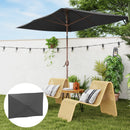 Telo di Ricambio per Ombrellone Rettangolare 3x2 m a 6 Stecche Poliestere Anti UV 50+ Grigio   
