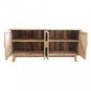 Credenza Roland 180x48x85 h cm in Pino riciclato Marrone