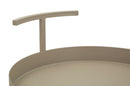 Carrello Saturno Tortora 40x49,5x61 cm in Metallo Grigio tortora      