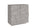 Scarpiera 2 Ante Battenti 81,2x39,2x86 cm Ping Cemento Bronx