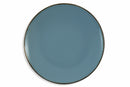 Set 6 Piatti Frutta Ø20,4x2,5 cm in Gres Villa d'Este Home Tivoli Royal Light Azzurri