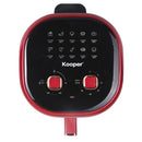 Friggitrice Elettrica ad Aria 10 Cotture 5,5 Litri 1400W Kooper Dorabel Rossa