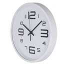 Orologio da Parete Ø30 cm in Plastica Bianco