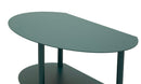 Comodino Saturno Ottanio 49,5x27,5x49,5 cm in Metallo Verde acqua      