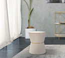 Pouf Iceland Double Ø 43x52 cm in Legno 