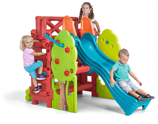 Casetta Gioco per Bambini Bosco 200x125x139 h cm in Plastica Multicolor sconto