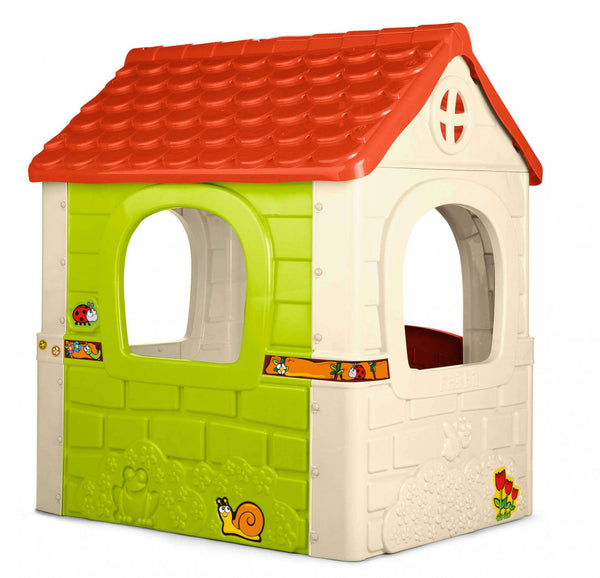 Casetta Gioco per Bambini Fantasia 85x108x124 h cm in Plastica Multicolor sconto