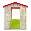Casetta Gioco per Bambini Happy 80x94x100 h cm in Plastica Multicolor