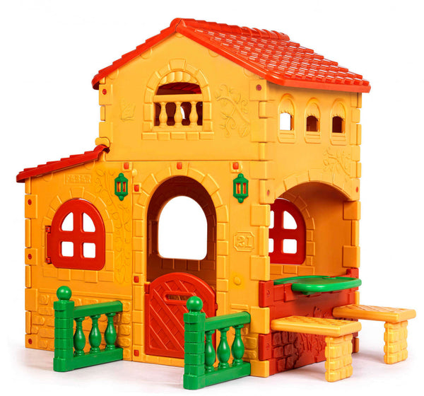 prezzo Grande Villa 199,9x154x180 h cm in Plastica Multicolor