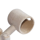 Struttura Gioco per Gatti Tiragraffi Beige 67x30x26 cm 