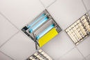 Kit Zanzariera Elettrica da Incasso 60x60 cm 50W Trappen Luna 50 + 10 Cartoncini
