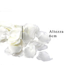 Set 600 Petali di Rose H 6 cm