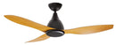 Ventilatore da Soffitto con 3 Pale in Abs Ø130 cm 5 Velocità Martec Vantage Legno