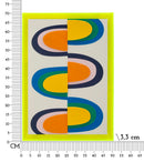 Stampa su Tela Pop Art con Cornice 50x3,3x70 cm in Pino e Tela e Plastica      