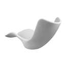 Lettino Chaise Longue da Giardino 212x89x103 cm in Polietilene Sined  Cassiopea Bianca