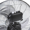 Ventilatore ad Alta Velocità Ø 45 cm 3 Pale 100W in Acciaio Laminato e Alluminio Argento      