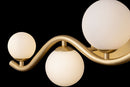 Lampada da parete Modern in Metallo Uva Oro