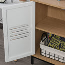 Armadietto Portadocumenti 62x30x67,5 cm 2 Ante in Legno 