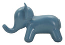 Sgabello Elephant Blu 86x46x56 cm in Polietilene Blu      