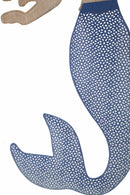 Pennello da Muro Sirena 30,5x2x60 cm in Ferro e MDF Multicolor      