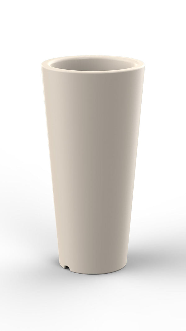 Vaso Ø34x86 cm in Resina Arkema Tondo 86 Bianco acquista