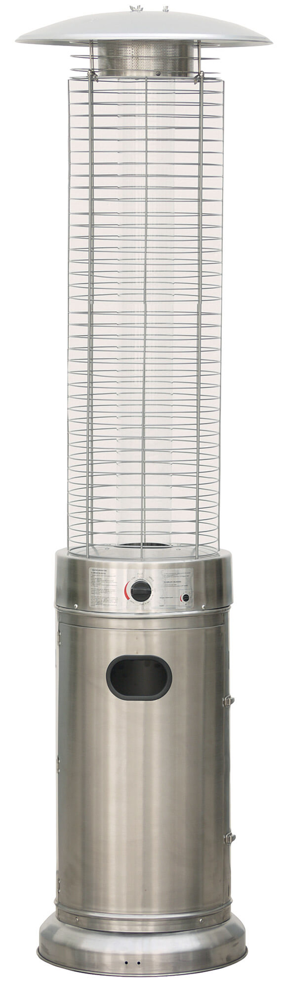 Stufa da Esterno a Cilindro Gas Gpl 12 kW Kraus Ares Silver acquista